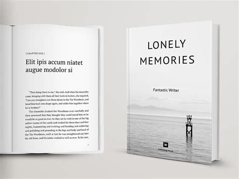 Novel And Poetry Book Template Themzy Templates Book Template Book