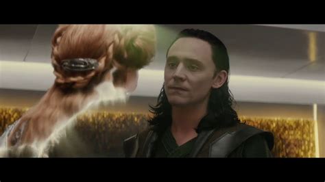 Loki Snaps At Frigga In The Dungeonsthor The Dark World 2013 Mini