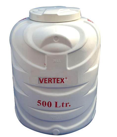 Buy Vertex Blow Moulded Water Tank Triple Layer 500 Ltr Online At
