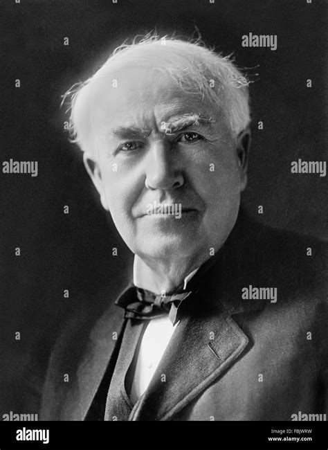 Thomas Edison Portrait De Linventeur Thomas Alva Edison Prises Vers