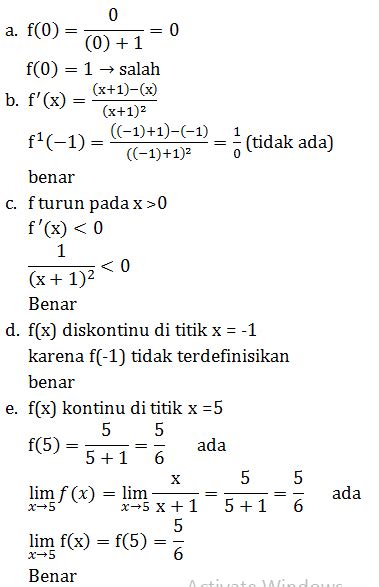 Soal Turunan Pecahan Kelas Dan Jawabnnya Beinyu Com