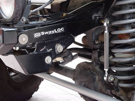 Off Road Only Swayloc Anti Sway Bar System Jeep