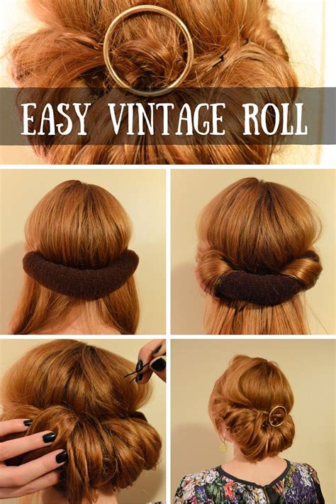 11 Fine Beautiful Easy Vintage Hairstyles For Medium Hair