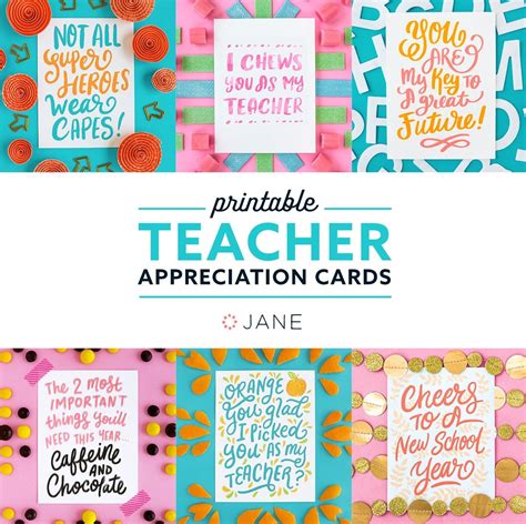 Free Printable Teacher Appreciation Cards Free Printable