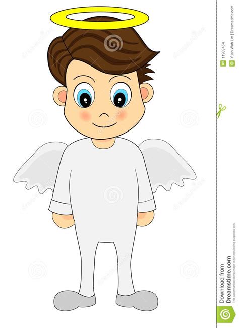 Cute Angel Boy Stock Vector Illustration Of Fantasy