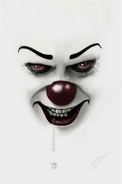 Pin By Shellyaj Mcmahanmillhollon On Idea Evil Clown Tattoos Clown