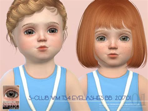 Kids Eyelashes Sims 4 Cc Sims 4 Children The Sims 4 Skin Sims 4