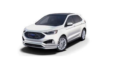 2020 Ford Edge Titanium Star White Twin Scroll 20l Ecoboost® Engine