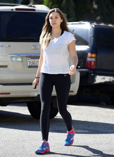 Elizabeth Olsen Arriving To The Gym In Los Angeles 23 2017
