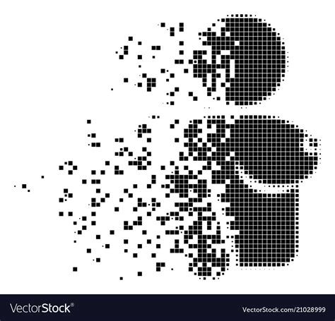 Naked Woman Disappearing Pixel Icon Royalty Free Vector My XXX Hot Girl