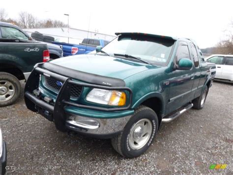 1997 Pacific Green Metallic Ford F150 Xlt Extended Cab 4x4 88576773