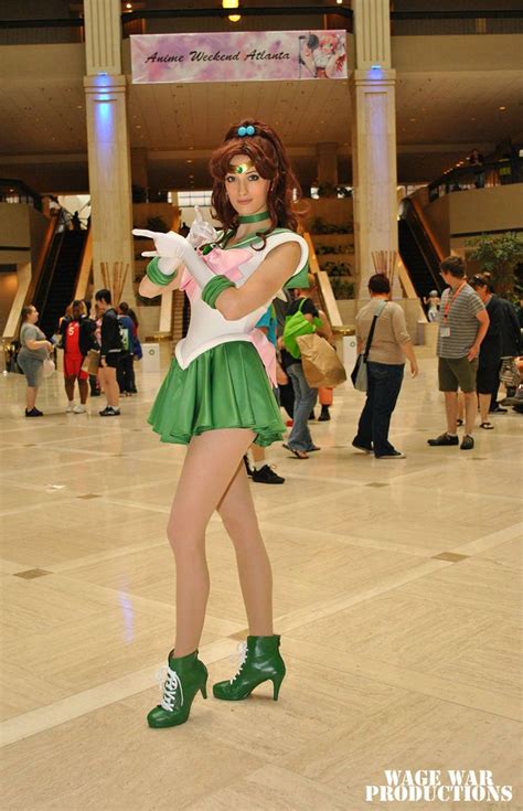 Anime Sailor Moon Character Sailor Jupiter Cosplayer Katie George Residence Atlanta G