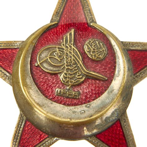 Original Turkish Wwi Gallipoli Star Ottoman War Medal By Bbandco