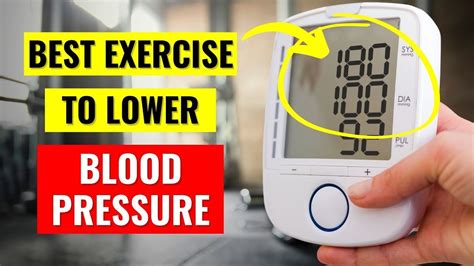The Single Best Exercise To Lower Blood Pressure Youtube