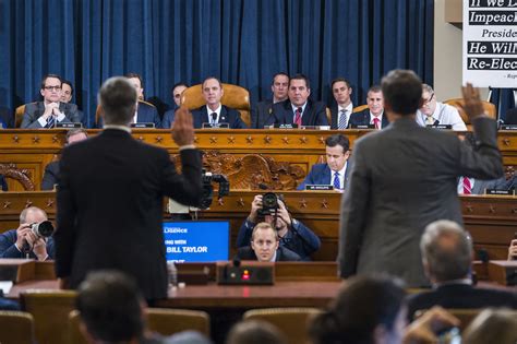 Impeachment Hearing Witnesses Support Quid Pro Quo Allegations As Gop Tries To Tear Into Their