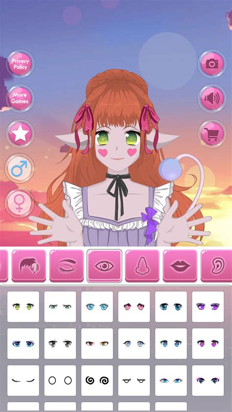 Anime Avatar Crea Il Tuo Manga Personaggioamazonitappstore For Android