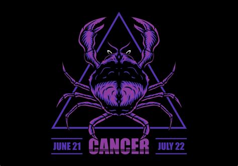 Cancer Zodiac Sign 686178 Vector Art At Vecteezy