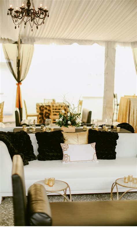 A Tented Wedding Reception At The William Aiken House In Charleston