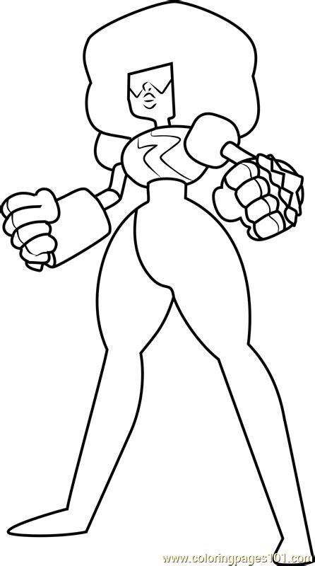 Find the best steven universe coloring pages for kids & for adults, print and color 39 steven universe. Garnet Steven Universe Coloring Page - Free Steven ...