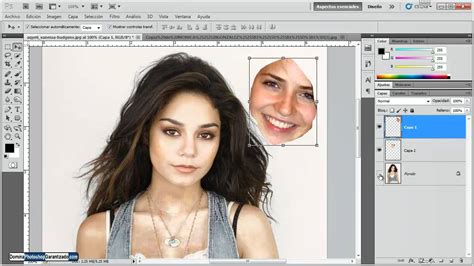 Cómo Cambiar El Rostro De Una Mujer Por Otro Tutorial De Photoshop