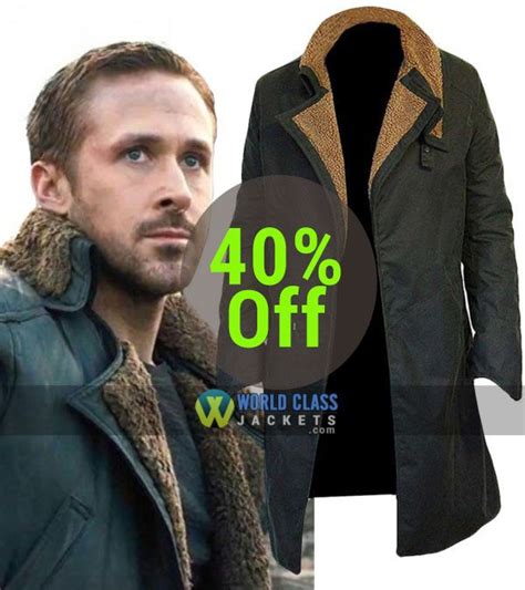 Best Blade Runner 2049 Jacket And Fur Cotton Coat 2020 Long Leather Coat Blade Runner Blade