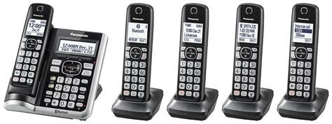 Panasonic Link2cell Bluetooth Cordless Phone System With Voice