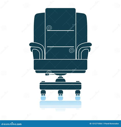 Boss Armchair Icon Stock Vector Illustration Of Manager 151271056