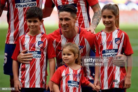 Fernando Torres Club Atletico De Madrid Photos And Premium High Res