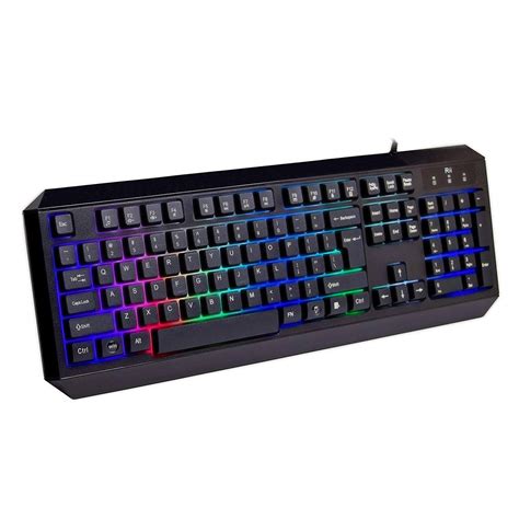 Rii Rk300 Rainbow Rgb Backlit Gaming Keyboard 104 Keys Usb Wired