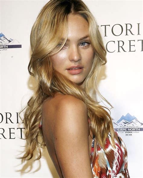 Brown Blonde Hair Candice Swanepoel Style African Models Vs Models