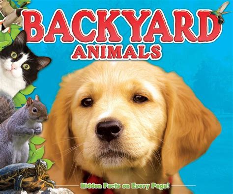 Backyard Animals Fun Facts For Kids Series By Kids Books Hardcover