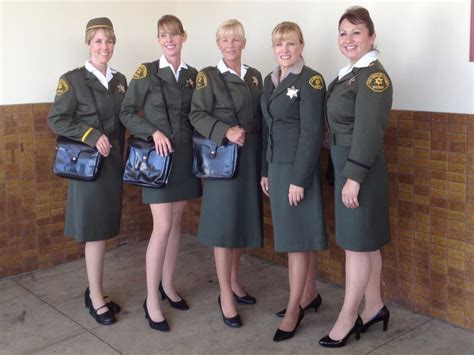 Lasd Female Deputy Uniforms From 1972 Worn 40 Years Later At The