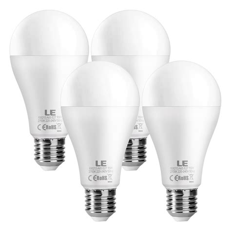Le 15w E27 Led Bulbs 100w Incandescent Bulb Equivalent 1500lm Warm