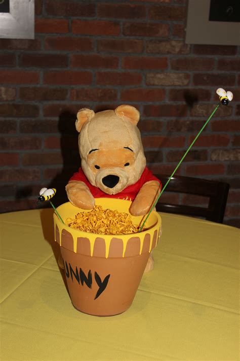 Winnie The Pooh Baby Shower Centerpiece Ideas Set Of 8 Classic Winnie