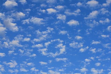 Big Fluffy Clouds With Beautiful Blue Skies Stock Photo Download