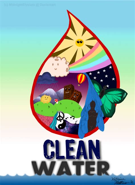 Clean Water Poster By Midnightelysium On Deviantart