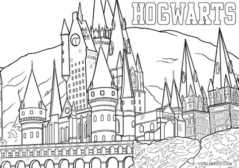 Harry Potter Hogwarts Coloring Page Download Print Or Color Online