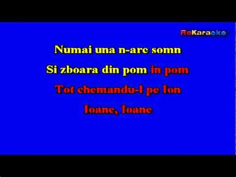 „probabil au crezut că mor. MIRABELA DAUER-Ioane Iane Negativ Karaoke - YouTube