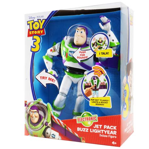 Disney Pixar Toy Story 3 Electronic Jet Pack Buzz Lightyear Deluxe
