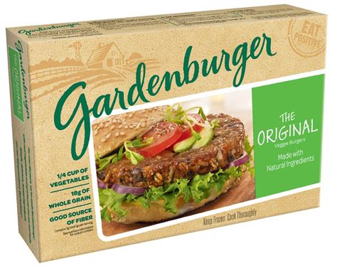 Gardenburger The Original Veggie Burgers Shop Meat Alternatives At H E B