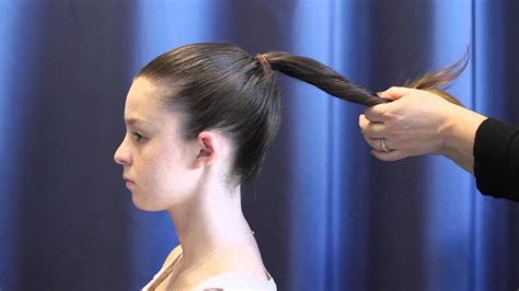This type of bun works very well with even very short styles, as long as you can gather it all into a ponytail holder. How to Put Your Hair in a Bun - YouTube