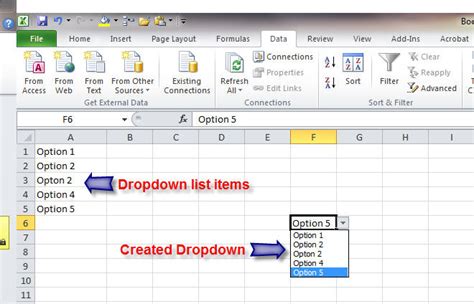 How To Create Dropdown In Excel Sheet Design Talk