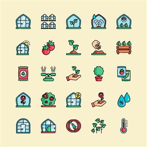 Free Greenhouse Vector Icons Svg