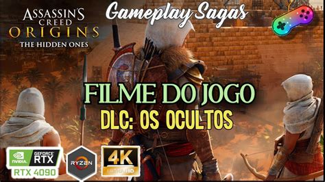 Assassin S Creed Origins Filme Do Jogo DLC Os Ocultos 4k 60 Fps