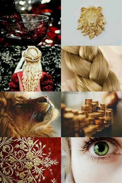 A Song Of Ice And Fire House Lannister Aesthetic Game Of Thrones Fans