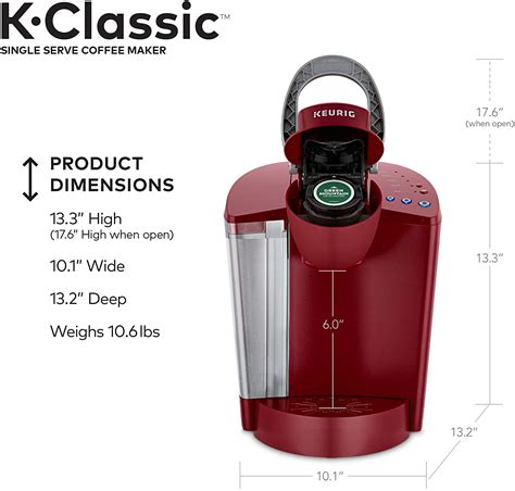 4.7 out of 5 stars 428. Keurig K-Classic Coffee Maker, Single Serve K-Cup Pod ...