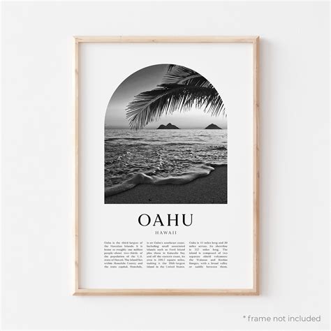 Oahu Art Print Oahu Poster Oahu Photo Oahu Wall Art Oahu - Etsy
