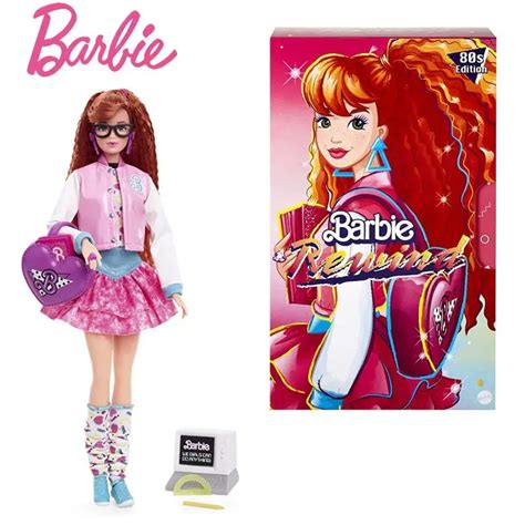barbie rewind 80s edition retro schoolin around red hair fashion doll mattel oriental trading