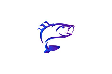 Modern Fish Logo Design Template Concept Afbeelding Door Muhammad Rizky