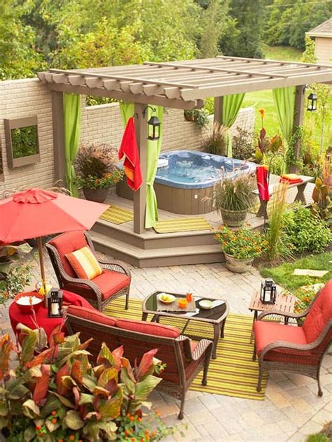 But how do you design a deck to easily support a hot tub? 47 Irresistible hot tub spa designs for your backyard